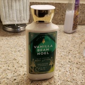 Vanilla bean lotion